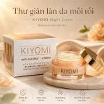 Kem đêm KIYOMI Anti-Allergy Cream hỗ trợ dưỡng ẩm sâu và giảm căng khô da